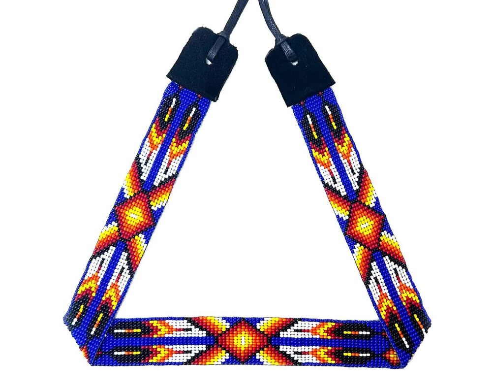5616 Beaded Hatband Native American Style Southwestern Cowboy Hat Band
